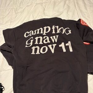 Yeezy Black Camp Flog Gnaw Hoodie